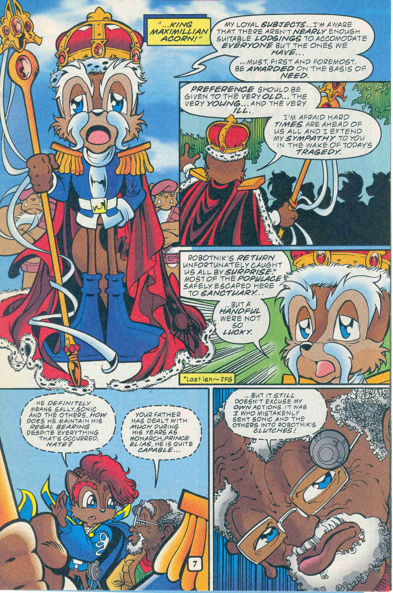 Sonic - Archie Adventure Series November 1999 Page 7